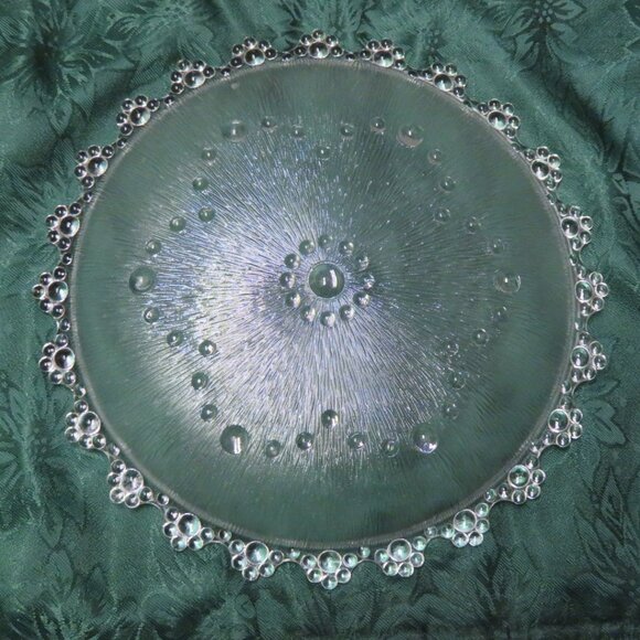 Hobnail Glass Plate 10" Dia. (DK689) - Picture 4 of 5